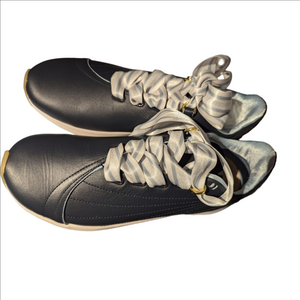 NWT NIB Saysh Two Core 8 Sneakers Navy Blue Women's Shoes 2 Sets Of Laces